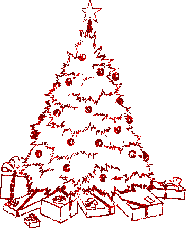 Kerst bomen Glitter plaatjes 