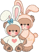 Glitter plaatjes Knuffelberen 