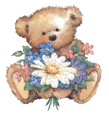 Glitter plaatjes Knuffelberen 