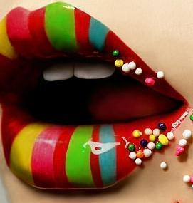 Lippen Glitter plaatjes 