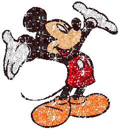 Glitter plaatjes Mickey minie mouse Mickey Mouse Glitter