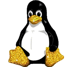 Pinguin Glitter plaatjes 