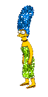 Simpsons Glitter plaatjes 