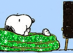 Snoopy Glitter plaatjes 