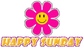 Glitter plaatjes Sunday 