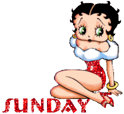 Glitter plaatjes Sunday 
