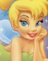 Tinkerbell Glitter plaatjes 