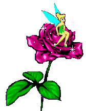 Tinkerbell Glitter plaatjes 
