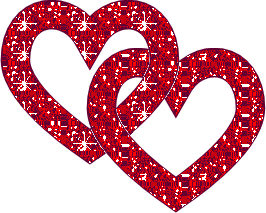 Valentijn Glitter plaatjes 