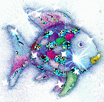 Vissen Glitter plaatjes 