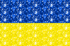 Vlaggen Glitter plaatjes Oekraine