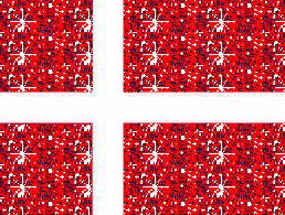 Vlaggen Glitter plaatjes Denemarken
