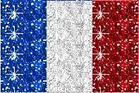 Vlaggen Glitter plaatjes Frankrijk