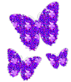 Vlinders Glitter plaatjes 