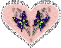 Vlinders Glitter plaatjes 
