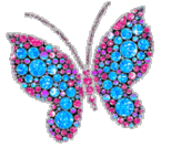 Vlinders Glitter plaatjes 