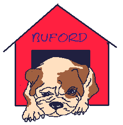 Honden plaatjes Bulldog 