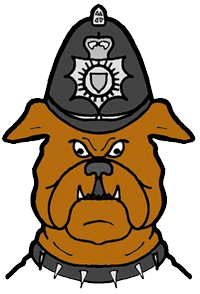 Honden plaatjes Bulldog 