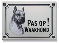 Honden plaatjes Waakhond 