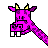 Dieren Giraffen Icon plaatjes 