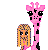 Dieren Giraffen Icon plaatjes 