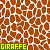 Dieren Giraffen Icon plaatjes 