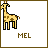 Dieren Giraffen Icon plaatjes 
