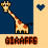 Dieren Giraffen Icon plaatjes 