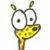 Dieren Giraffen Icon plaatjes 