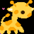 Dieren Giraffen Icon plaatjes 