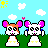 Dieren Hamsters Icon plaatjes 