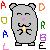 Dieren Hamsters Icon plaatjes 