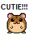 Dieren Hamsters Icon plaatjes 