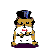 Dieren Hamsters Icon plaatjes 