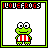 Dieren Kikkers Icon plaatjes 
