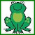 Dieren Kikkers Icon plaatjes 