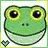 Dieren Kikkers Icon plaatjes 