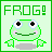 Dieren Kikkers Icon plaatjes 
