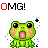 Dieren Kikkers Icon plaatjes 