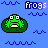 Dieren Kikkers Icon plaatjes 