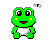 Dieren Kikkers Icon plaatjes 