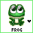 Dieren Kikkers Icon plaatjes 