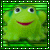 Dieren Kikkers Icon plaatjes 