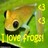 Dieren Kikkers Icon plaatjes 