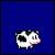 Dieren Icon plaatjes Koe 