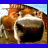 Dieren Icon plaatjes Koe 