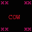Dieren Icon plaatjes Koe 