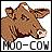 Dieren Icon plaatjes Koe 