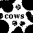 Dieren Icon plaatjes Koe Cows