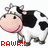Dieren Icon plaatjes Koe 